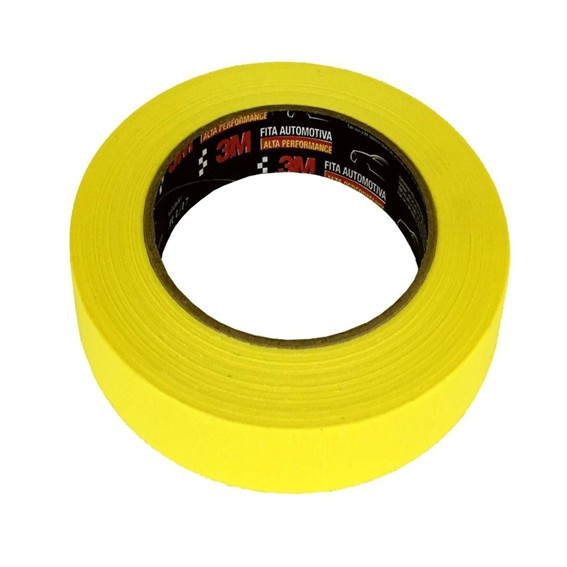 FITA CREPE AMARELA HC000660494 18X40 3M