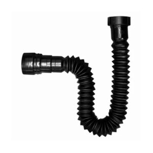 SIFÃO SANFONADO ROSCA 100CM PRETO ASTRA