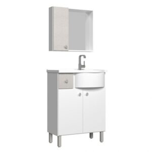 ARMÁRIO KIT POP BRANCO/MEL 65CM BERTAZOLI