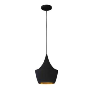 PENDENTE CONE CHINES 1XE27 PRETO BLUMENA