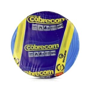 FIO FLEXIVEL 4.0MMX100 METROS AZUL COBRECOM