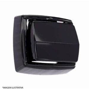 ACABAMENTO VÁLVULA DESCARGA PRETO HYDRAMAX 340368 BLUKIT