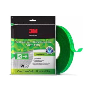 FITA DUPLA FACE FLOW PACK 4910 12MMX20M 3M