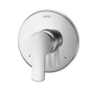 ACABAMENTO 3/4 MONOCOMANDO CHUVEIRO BAIXA PRESSÃO CHESSEMGALI CROMADO DOCOL