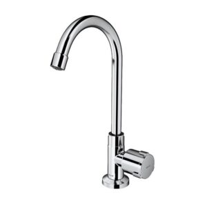 TORNEIRA DE COZINHA MESA BICA ALTA NOVA RIVA CROMADO DOCOL