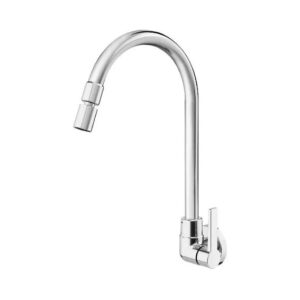 TORNEIRA DE COZINHA PAREDE BICA ALTA GALI CROMADO DOCOL