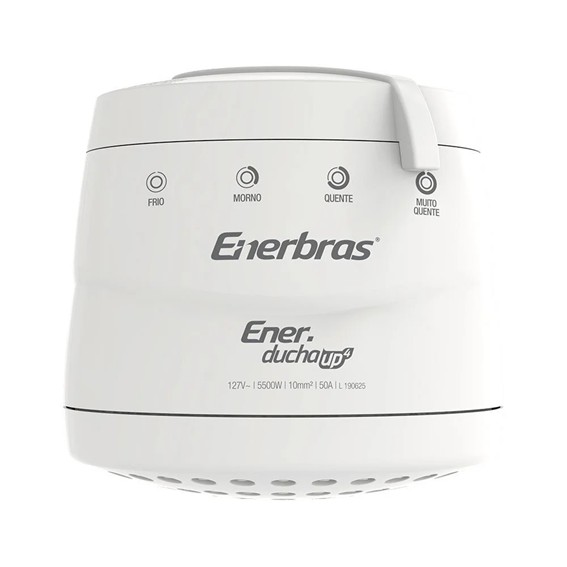 DUCHA ENERDUCHA UP4 220V 6800W BRANCA ENERBRAS