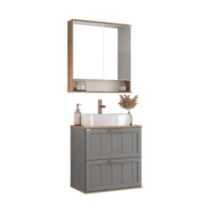 ARMÁRIO KIT MILENA AVELAN/CATEDRAL 60CM FABRIBAM