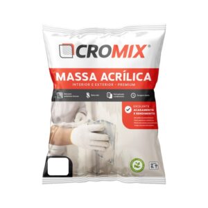 MASSA ACRILICA 5KG CROMIX/NOVOTOM