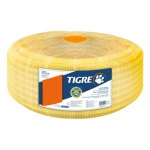 ELETRODUTO CORRUGADO 32MM AMARELO 25MT TIGRE
