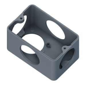 CAIXA LUZ 5 CINZA CONDTOP TIGRE