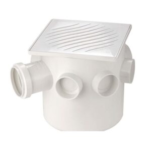 CAIXA SIFONADA  GRELHA QUADRADARADA BRANCA 150X150X50 101 TIGRE