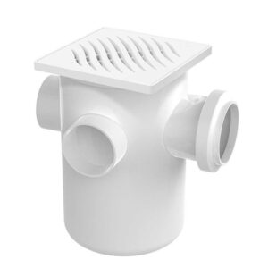 CAIXA SIFONADA GRELHA QUADRADA BRANCA 150X185X75 111 TIGRE