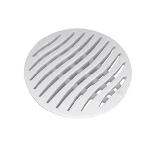 GRELHA REDONDA BRANCA 100MM TIGRE