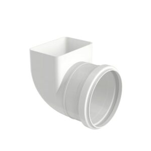 JOELHO 90 TRANSPOSIÇÃO RETANGULAR 100X65X100 BEGE TIGRE