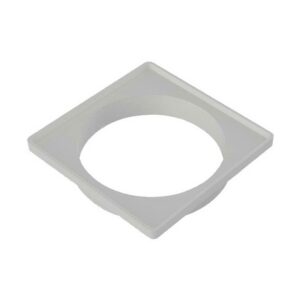 PORTA GRELHA QUADRADA BRANCO 150MM TIGRE