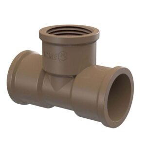 TE SOLDÁVEL 25MMX3/4'' MARRON TIGRE LIQUIDACAO