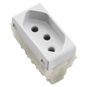 MÓDULO TOMADA  10A 57115030 BRANCO LIZ TRAMONTINA