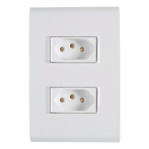 TOMADA 20A DUPLA 57170066 BR LIZ TRAMONTINA