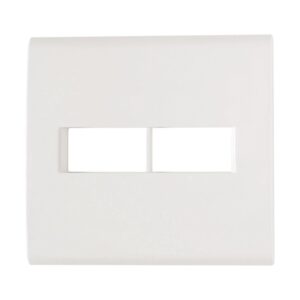 PLACA 4X4'' 2 POS 57106023 BRANCO LIZ TRAMONTINA