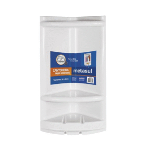 CANTONEIRA BANHEIRO GRANDE BRANCO METASUL