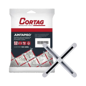 ESPAÇADOR CERÂMICA 5.0MM CRUZETA 100PC 60520 CORTAG