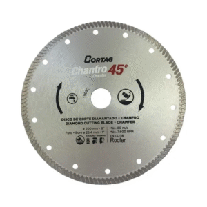 DISCO DIAMANTADO   CHANFRO 200MM 61681 CORTAG