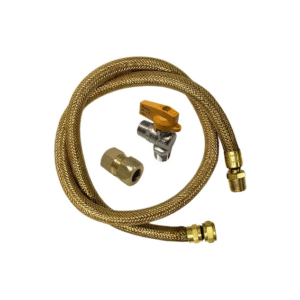 KIT INSTALAÇÃO PARA COOKTOP. FORNO COM FLEXÍVEL 1.20MT E REGISTRO 18030966 BLUKIT