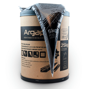 ARGAMASSA BLOCO TIJOLO 25KG ARGAPOLI