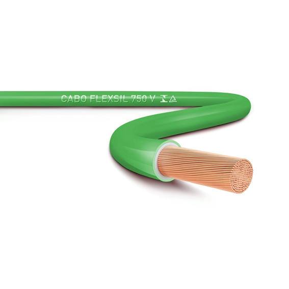 FIO FLEXIVEL 2.5MM METRO LINEAR VERDE