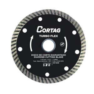 DISCO DIAMANTADO  TURBO 115MM FLEX PARA ESMERILHADEIRA CORTAG
