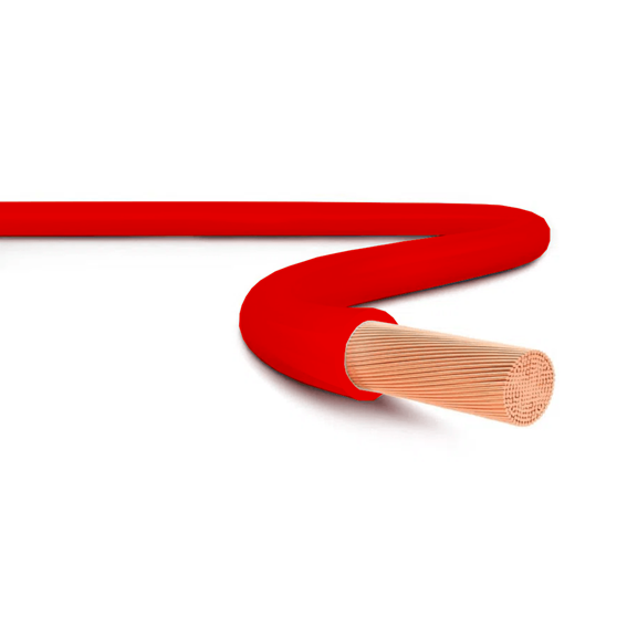 FIO FLEXIVEL10.0MM METRO LINEAR VERMELHO