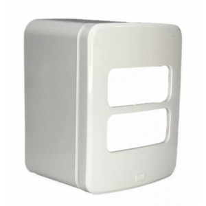 CAIXA SOBREPOR 2 POSTO BRANCO COMPOSE WEG