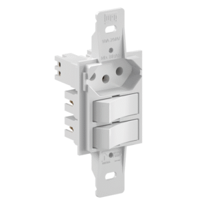 INTERRUPTOR 2 SIMPLES TOMADA 20A 13328768 BRANCO KLIN WEG