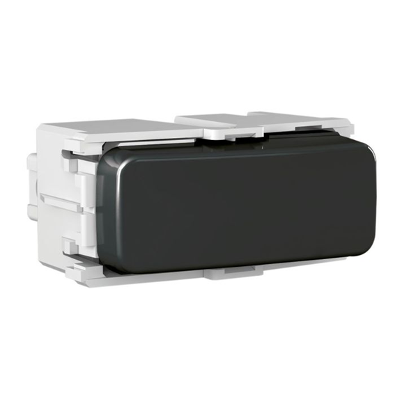 MÓDULO INTERRUPTOR 1 PARALALELO PRETO COMPOSE WEG