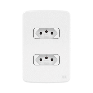 TOMADA 10A 4X2 DUPLA BR COMPOSE WEG