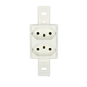 TOMADA 2P 10A 250V DUPLA 13329645BR KLIN WE