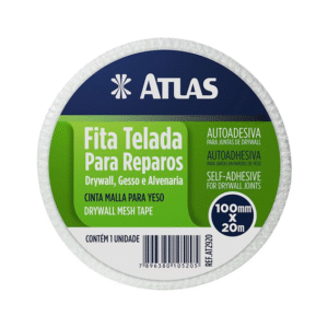 FITA TELADA REPAROS 100MMX20MT AT2920 ATLAS