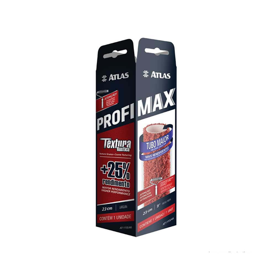 ROLO TEXTURA RUSTICA PROFIMAX 23CM AT1155/46 ATLAS