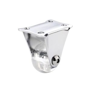 RODIZIO BORRACHA INDUSTRIAL FIXO 4'' BISAO