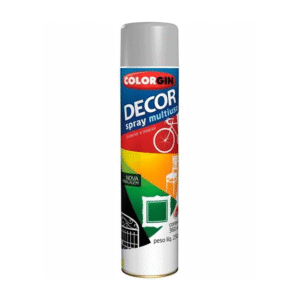 TINTA SPRAY DECOR ALUMINIO 360ML COLORGIN