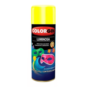TINTA SPRAY LUM AMARELO 380ML COLORGIN