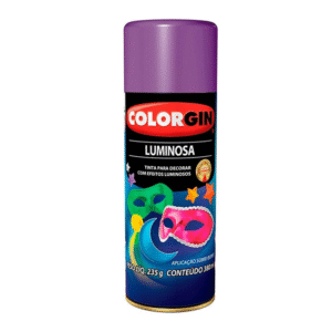 TINTA SPRAY LUM VIOLETA 380ML COLORGIN