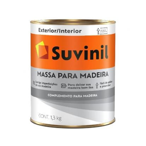 MASSA MADEIRA 1.3KG SUVINIL