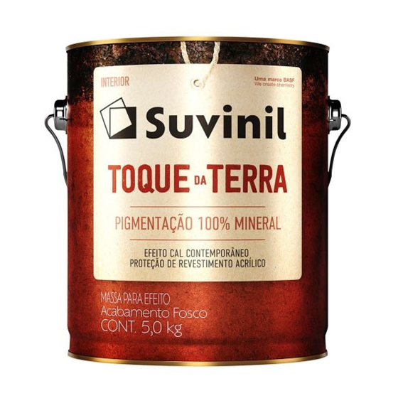 MASSA TOQUE ARGILA ROSADA 5KG SUVINIL