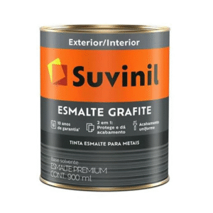 TINTA ESMALTE PREMIUM FOSCO GRAFITE CLARO 0.9L SUVINIL