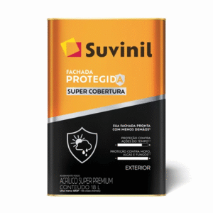 TINTA FACHADA PROTEGIDA SUPER COBERTURA BRANCO NEVE 18L SUVINIL