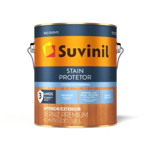 VERNIZ STAIN PROTETOR ACETINADO  NATURAL 3.6L SUVINIL