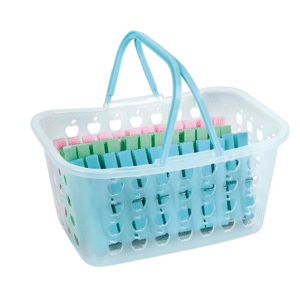 PRENDEDOR ROUPA CESTO 36 PEÇAS 6072 MOR