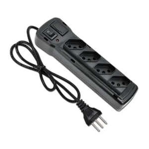 FILTRO LINHA 4 TOMADA PRETA 20301004111 FIOLUX